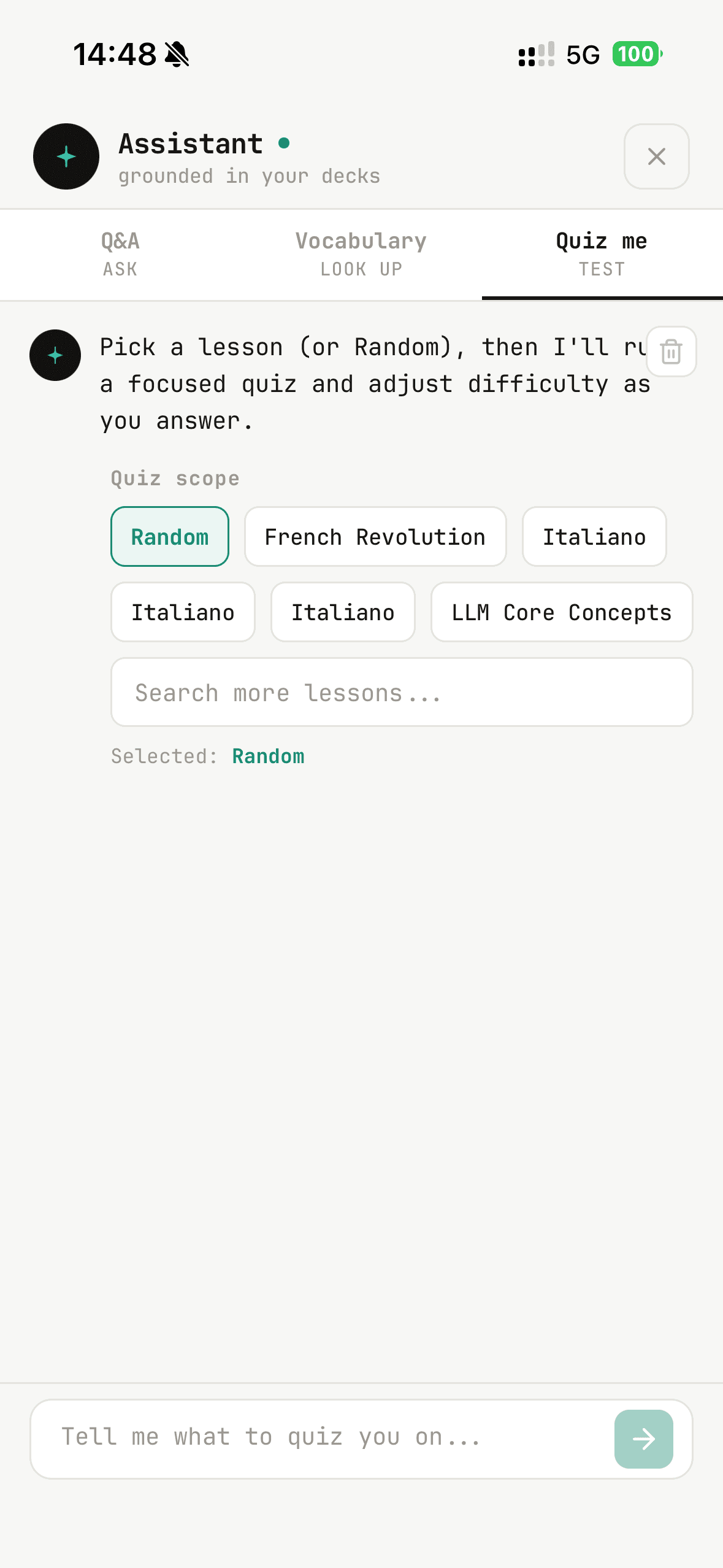 MemQ AI Assistant screenshot 2