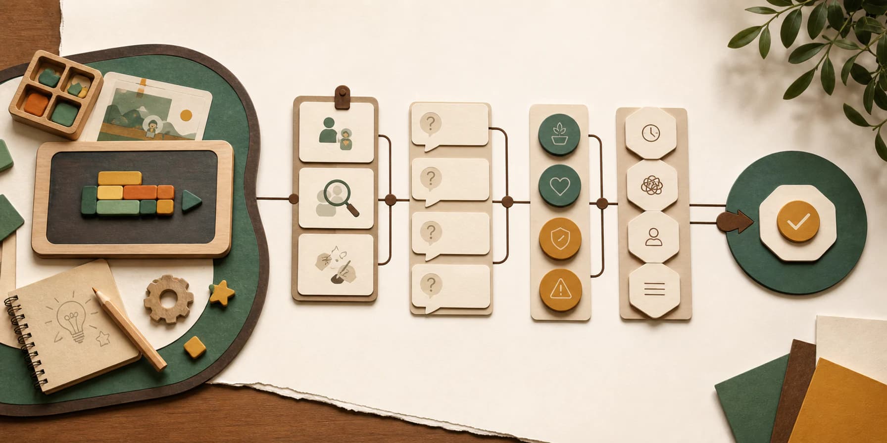 A research synthesis map connecting a child's coding trial to parent evidence, hesitation, and payment confidence.