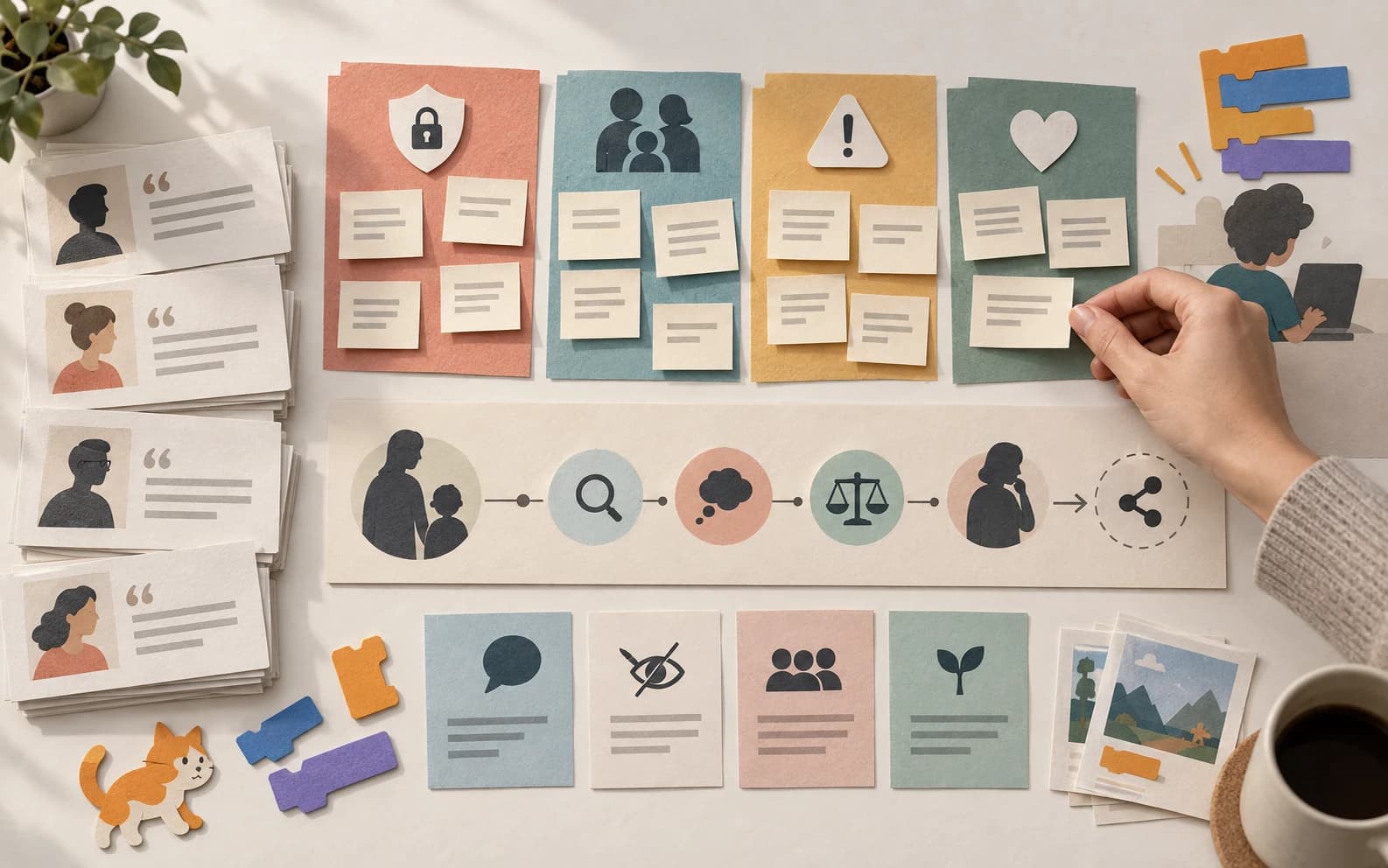 Parent Sharing Behavior product interface